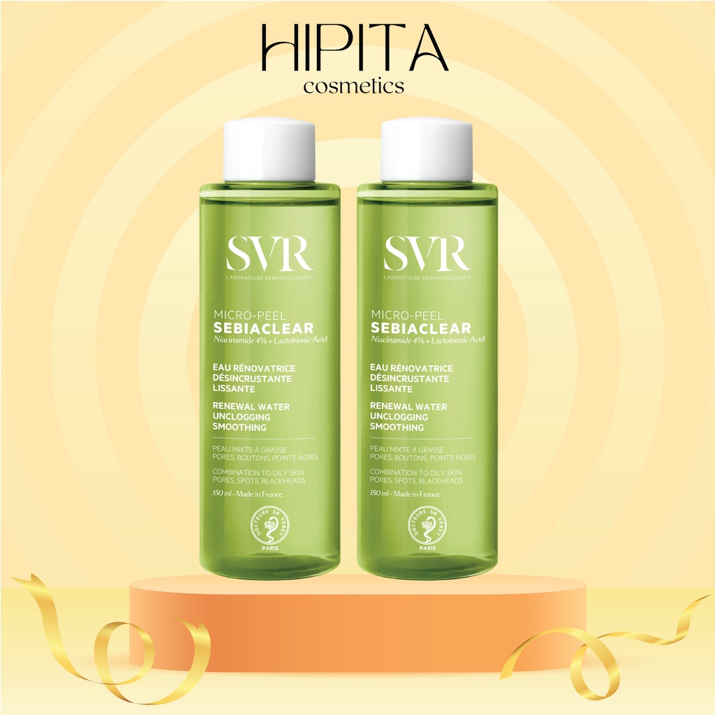 Nước cân bằng SVR Sebiaclear MICRO PEEL 150ml