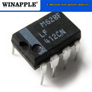 Bộ 10 linh kiện điện tử lf412cp lf412acn lf412cn lf412 dip-8