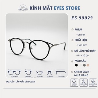 Gọng Kính Cận Nữ Mắt Mèo EYESSTORE 90029 - Hợp Kim