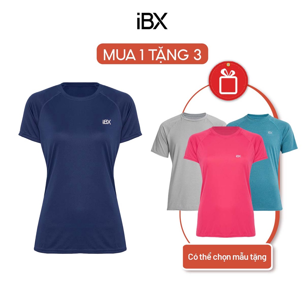 Áo thun nữ thể thao tay ngắn iBasic IBX045