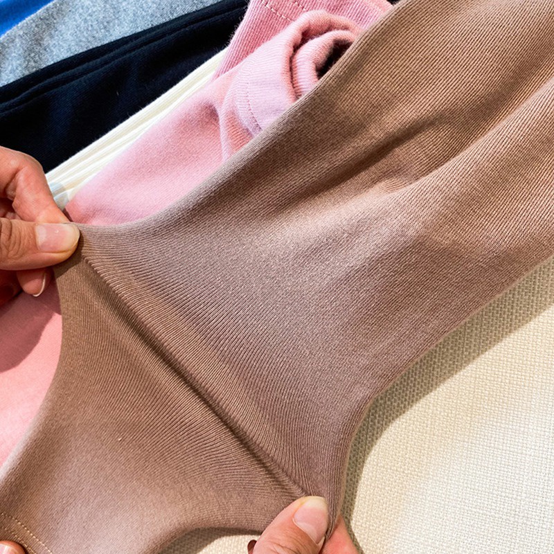 Quần Legging Len Ôm Dáng Xinh Xắn Theo Phong Cách Hàn Quốc Dành Cho Bé Gái