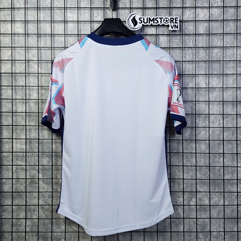 Áo thể thao tuyển Nhật Bản Trắng Sân Khách Mới - Thun Mè Cao Cấp