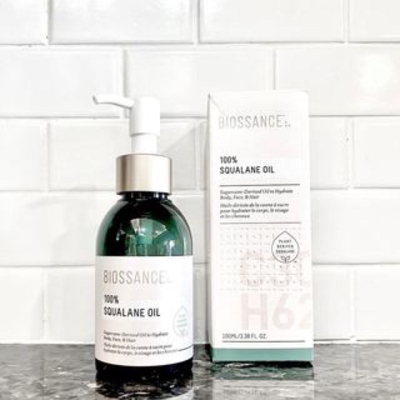 Dầu dưỡng ẩm Squalane Oil tinh khiết 100% Biossance dùng được cho mặt, toàn thân và cho tóc