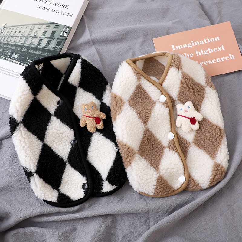 Áo Sweater Vải Lông Cừu Thời Trang Thu Đông 2022 Cho Thú Cưng