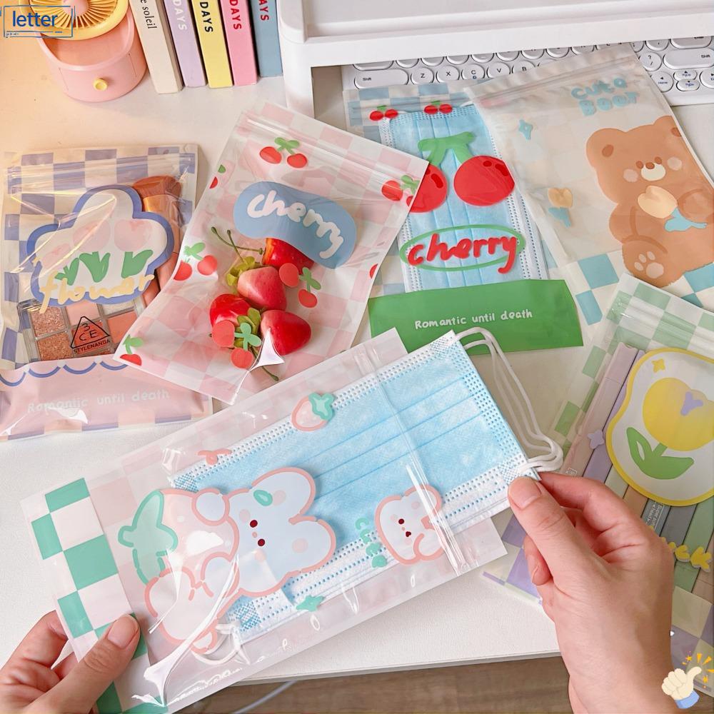 Túi Niêm Phong Tự Dính Đựng Thực Phẩm Họa Tiết Hoạt Hình