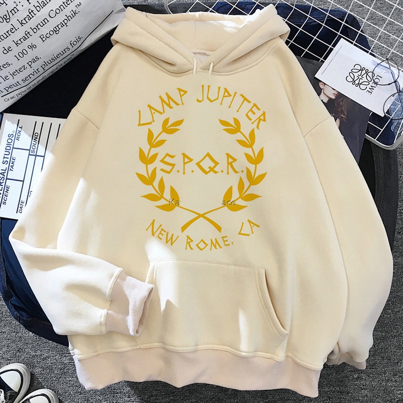 Áo Hoodie In Hình Percy Jackson Phong Cách hip hop Đường Phố harajuku Hàn Quốc Cho Nam