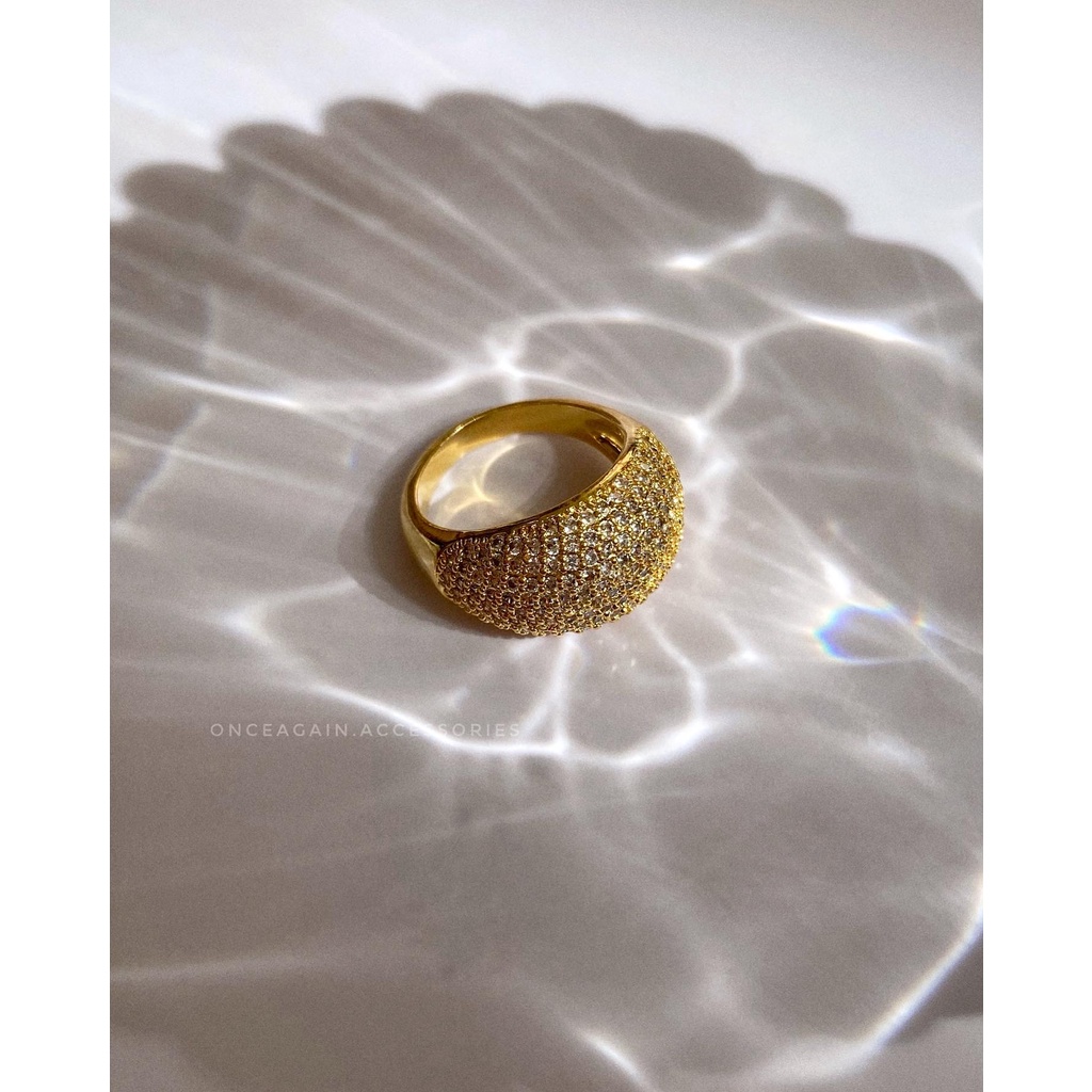 Nhẫn Anne đá trắng | ONCEAGAIN.ACCESSORIES |