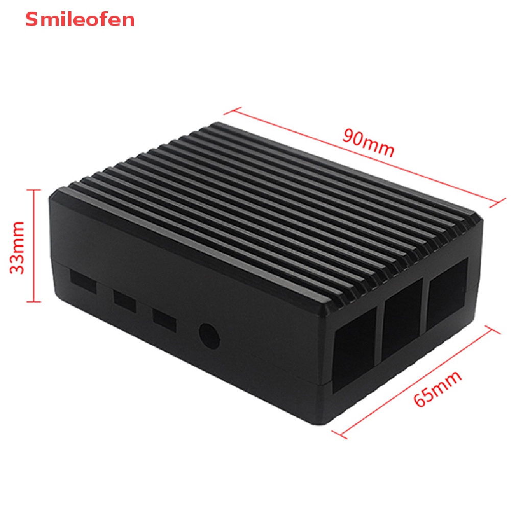 Vỏ Nhôm CNC Kèm Quạt Tản Nhiệt Cho GeeekPi Raspberry Pi 4 Pi 4B Mới