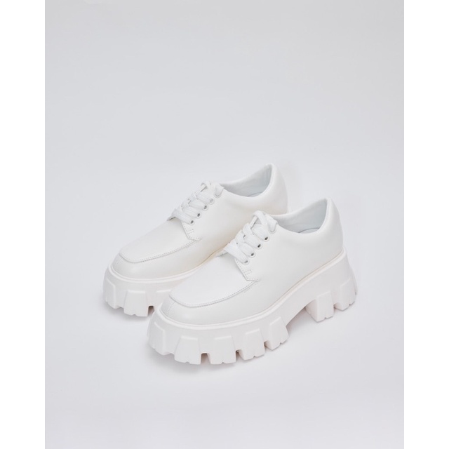 696 - GIÀY CORA PLATFORM LACE UP LOAFERS