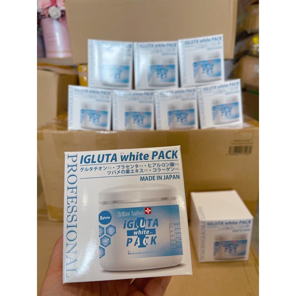 Mặt Nạ Igluta White Pack Mặt Nạ Ủ Trắng Bạch Tạng Nhật Bản Hộp 500g