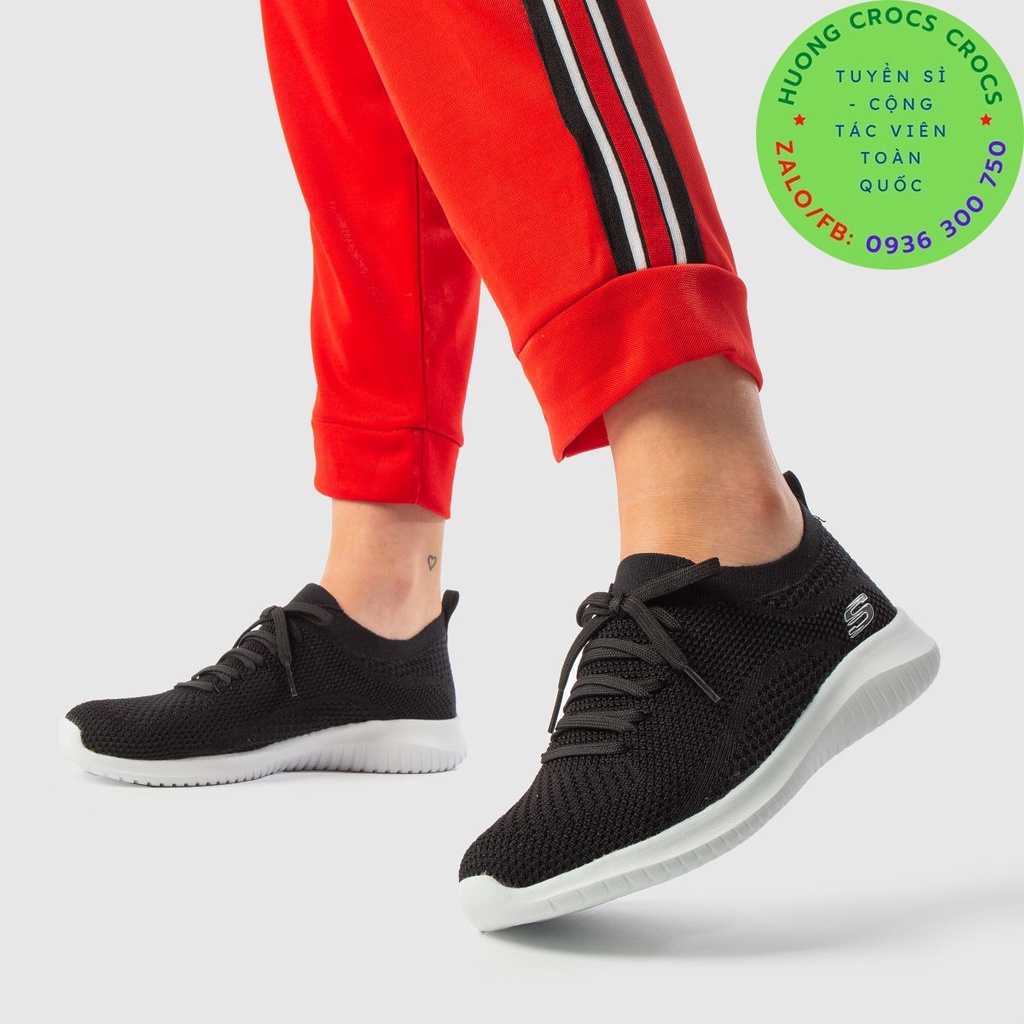 GIÀY THỂ THAO SKECHERS UNTRA FLEX STATEMENTS CHO NỮ MÀU ĐEN