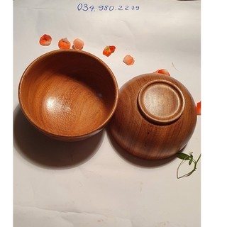Bát gỗ gõ đỏ ăn cơm hàng Việt Nam xuất Nhật