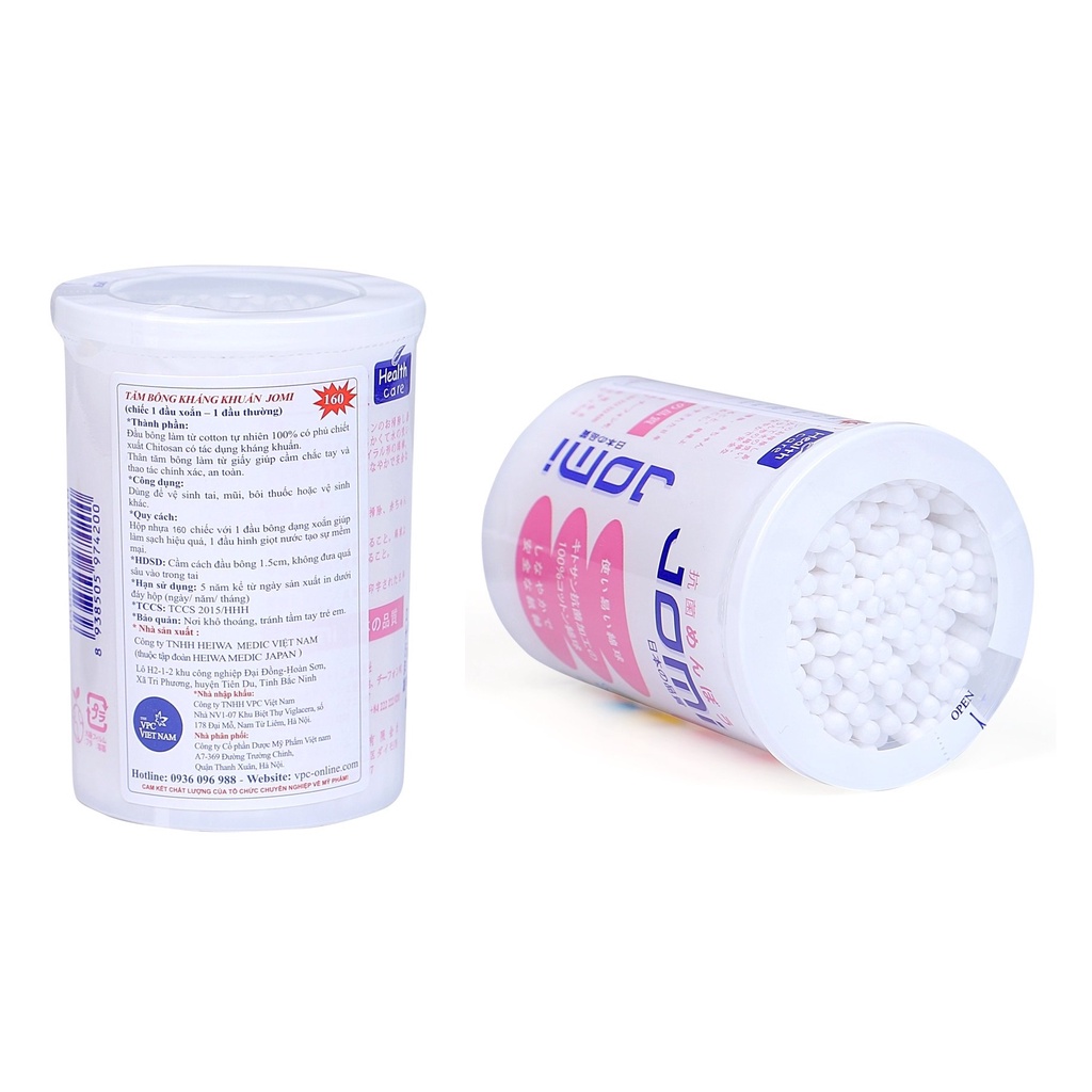Tăm bông kháng khuẩn JOMI