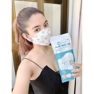 Thùng 300 cái khẩu trang kf94 an tâm mask 4 lớp kháng khuẩn hàng công ty - ảnh sản phẩm 5