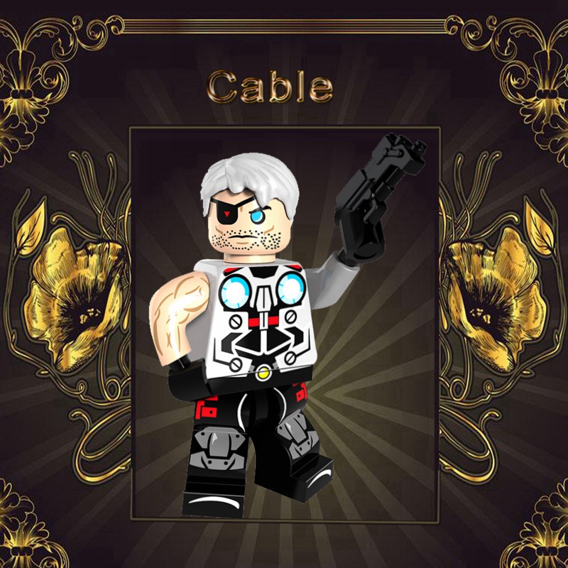 Bộ Đồ Chơi Lắp Ráp Mô Hình Marvel Giáo Dục Cho Bé DIY