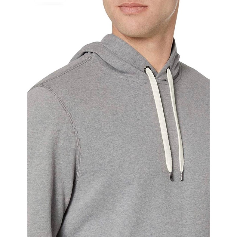 Áo nỉ hoodie nam Amazon essential - Màu ghi