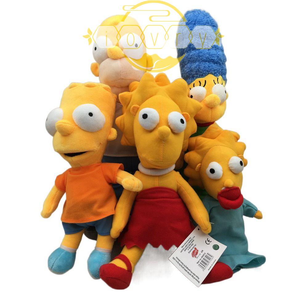 Thú Nhồi Bông Hình Simpson Dễ Thương Trang Trí Phòng Bé
