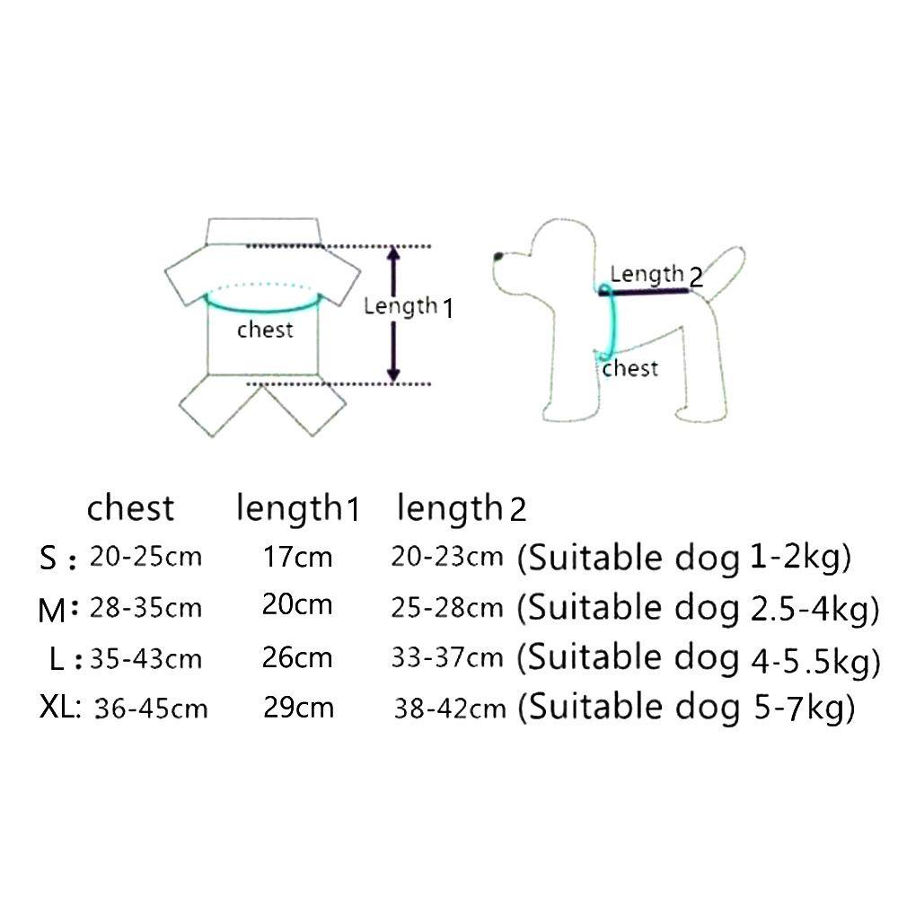 YNATURAL Áo KhoáC MùA Đông Dễ Thương Cho Thú Cưng