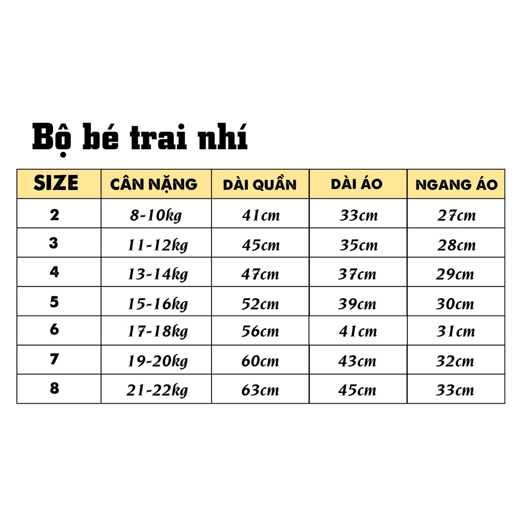 Set 3 bộ dài tay thu đông cho bé trai siêu xinh vải xuất dư 100% cotton 8-22kg