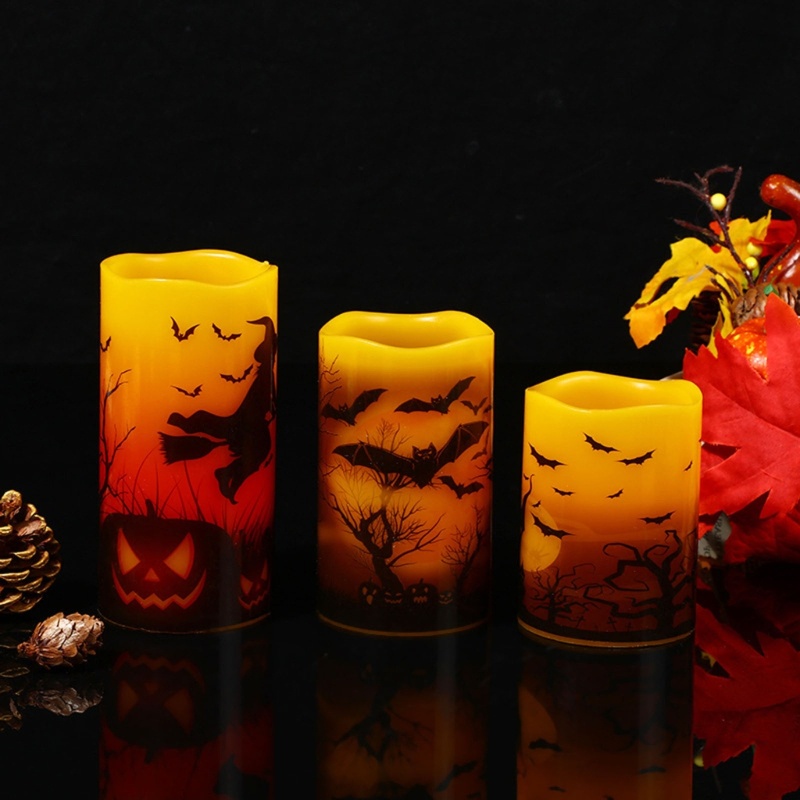 Đèn LED Hình Ngọn Nến Màu Vàng Kim Sử Dụng Pin Không Có Khung Làm Đạo Cụ Chụp Ảnh Cổ Điển Lâu Trôi