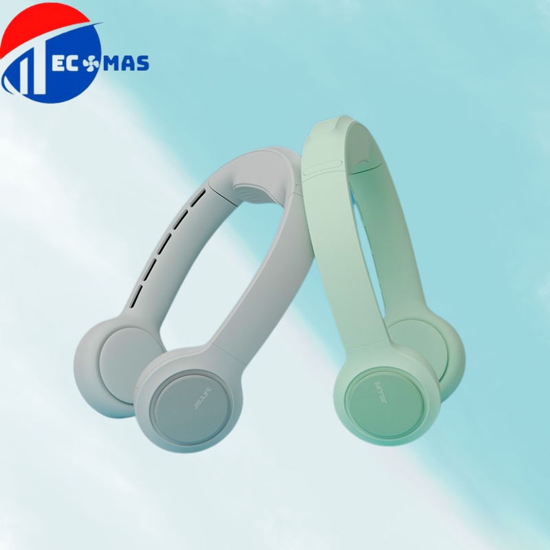 Quạt đeo cổ mini không cánh Jisulife, quạt hot hè 2022,FA31 dung lượng pin lớn 4500mAh, BẢN MỚI sử dụng đến 21 giờ