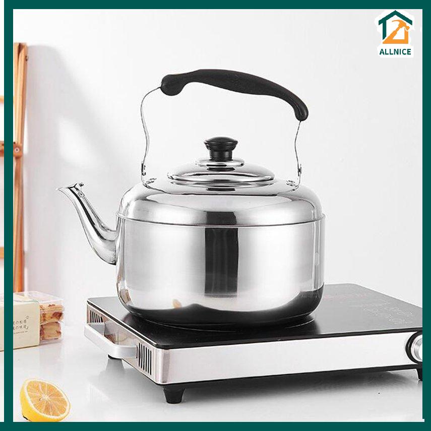 5L Ấm đun nước 4Lít inox 304 cao cấp sôi báo còi siêu to