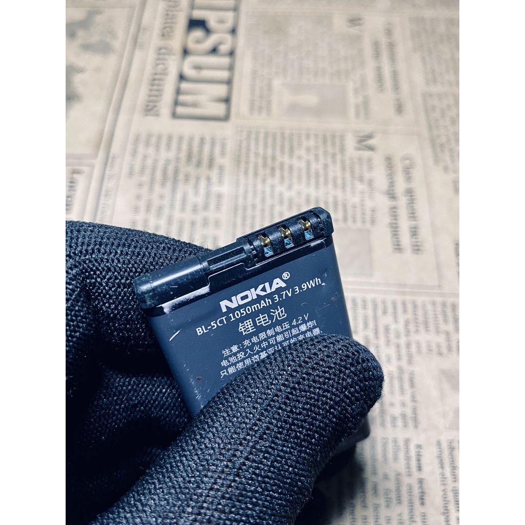 Pin Nokia BL-5CT Zin cũ bóc máy cho Nokia C5-00 | C5-02 | 6303i | 6303 | 6700s | 5220 | C3-01| C6-02