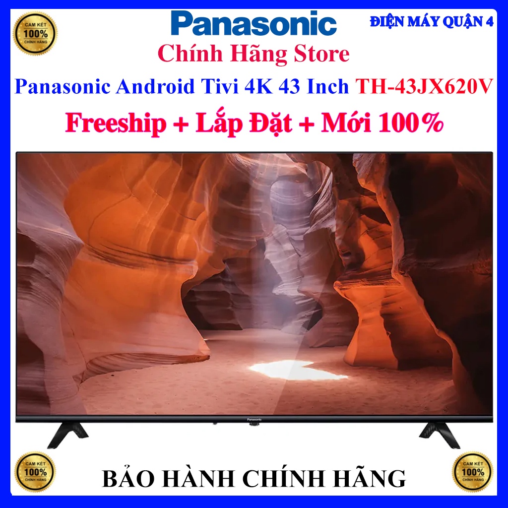 Panasonic Android Tivi 4K 43 Inch TH-43JX620V