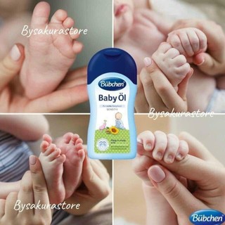 Dầu Massage Cho Bé BÜBCHEN BABY ÖL Giúp Thư Giãn