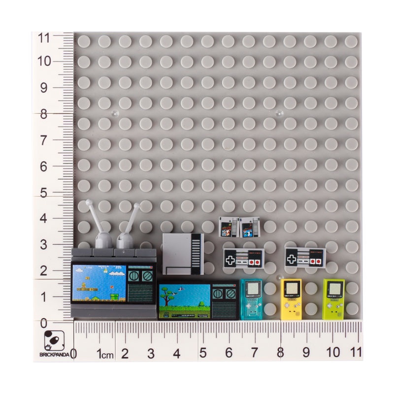 Đồ Chơi Lắp Ráp Máy Chơi Game TV Mini Sáng Tạo Thời Trang Cho Trẻ Em