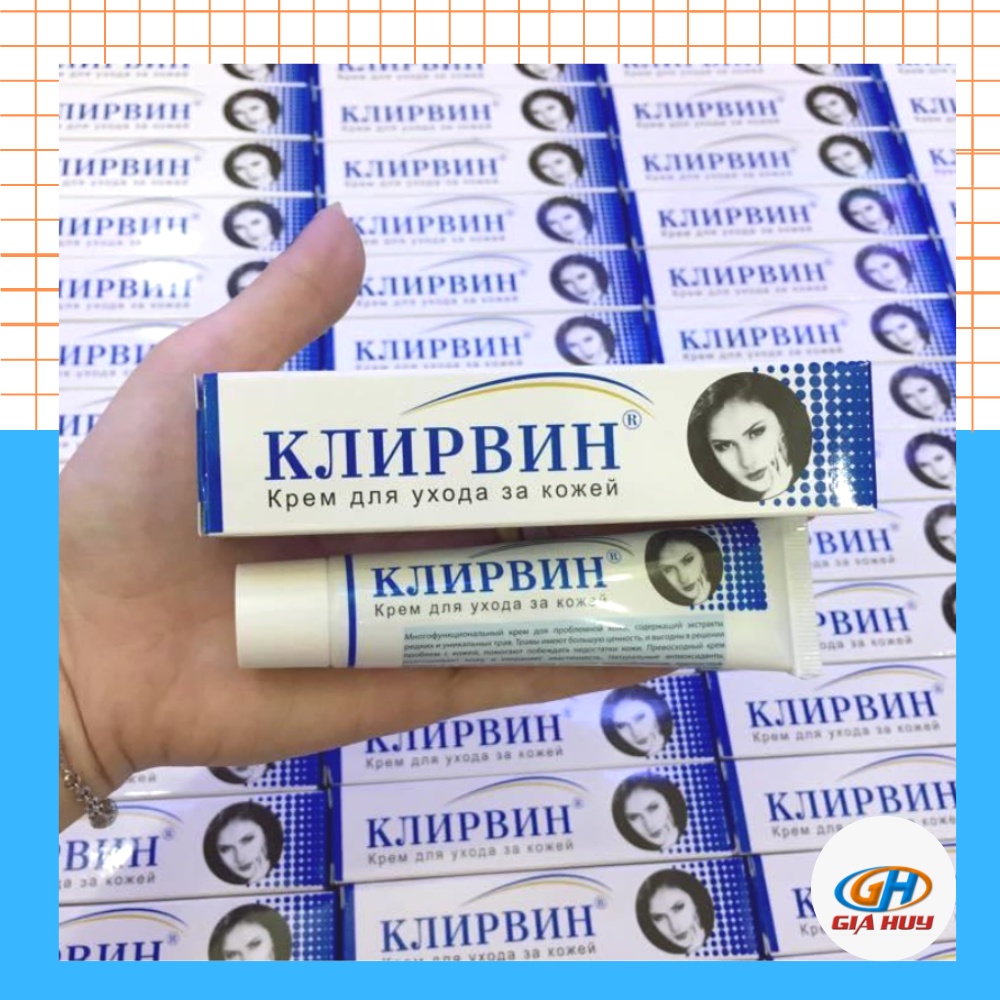 Kem mờ sẹo Klirvin của Nga giúp mờ thâm, sẹo lồi, sẹo lõm, sẹo do mụn 25g