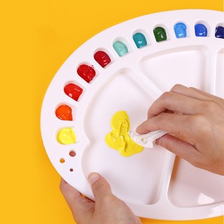 Khay Pha Màu nhựa Oval Mont Marte (Palette)
