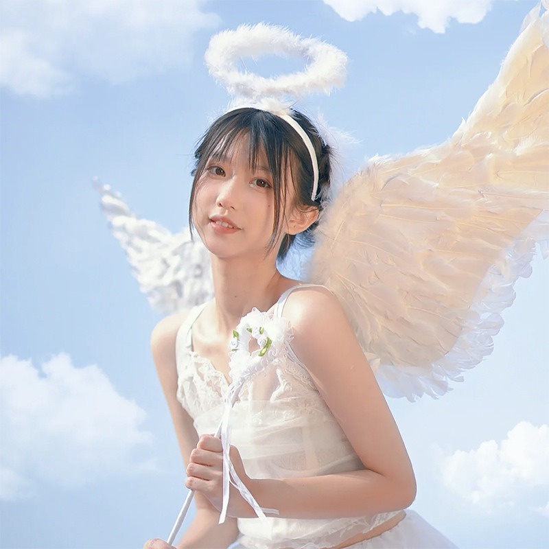 Đôi Cánh thiên thần cosplay màu trắng cho bé dùng trong biểu diễn,hóa trang,chụp ảnh