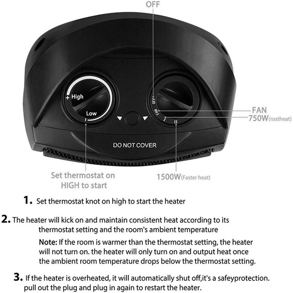 PISTA Máy Sưởi Ấm Điện Tử Cỡ Nhỏ Chuyên Dùng Cho Gia Đình /