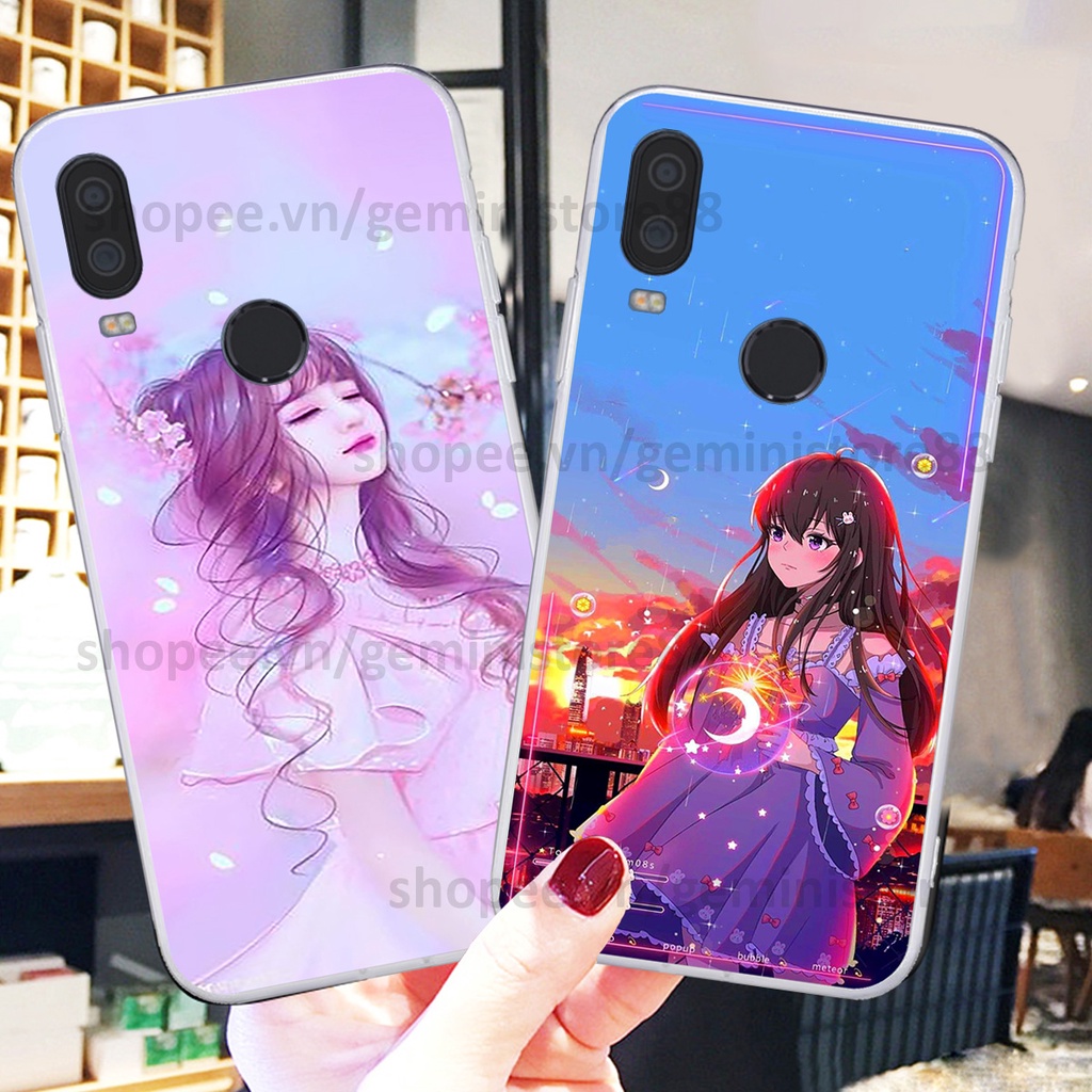 Ốp Vsmart Active 1 / Active 1 Plus / Active 1+ in hình cô gái xinh đẹp đáng yêu đầy phong cách, cá tính