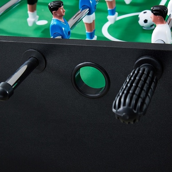 Bàn Bi Lắc Bóng Đá Cỡ Lớn 1,2m, Banh Bàn Foosball Mini Adult Black 1m2 Thi Đấu Cho Gia Đình, Văn Phòng Hanana