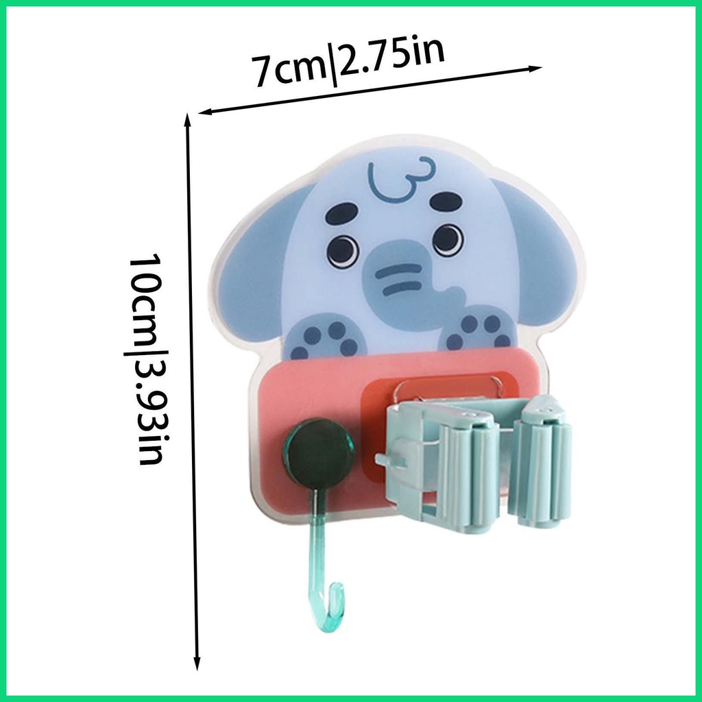 Móc Gắn Tường Treo Cây Lau Nhà Họa Tiết Hoạt Hình Tiện Dụng Cho Gia Đình / Sân Vườn / Nhà Tắm