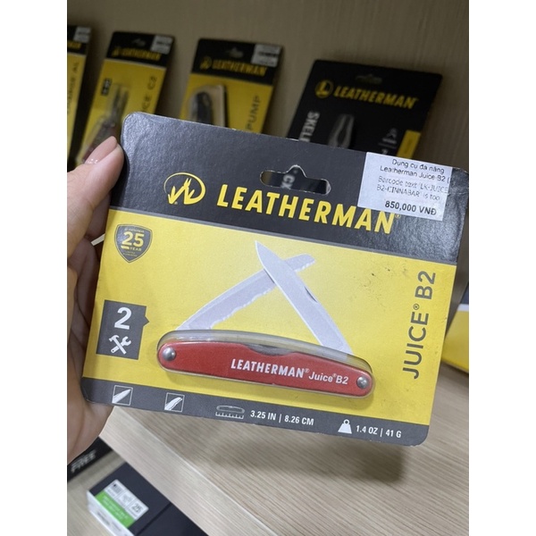 Dụng cụ Leatherman Juice B2 màu đỏ