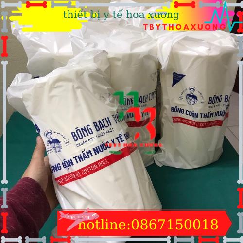 Bông Cuộn Y Tế Bạch Tuyết Hàng Việt Nam Chất Lượng Cao