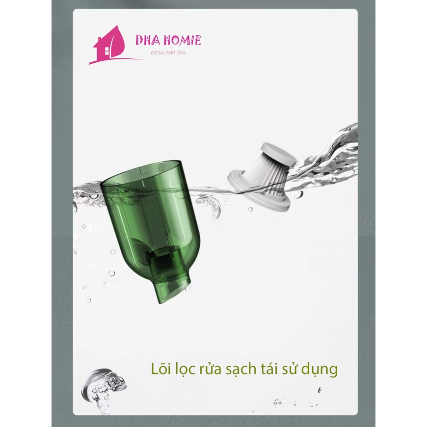 MÁY HÚT BỤI CẦM TAY MINI, HÚT LÔNG CHÓ MÈO, HÚT BỤI Ô TÔ BẢO HÀNH 6 THÁNG.