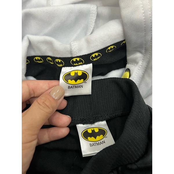 Bộ nỉ hoodie badman bé trai