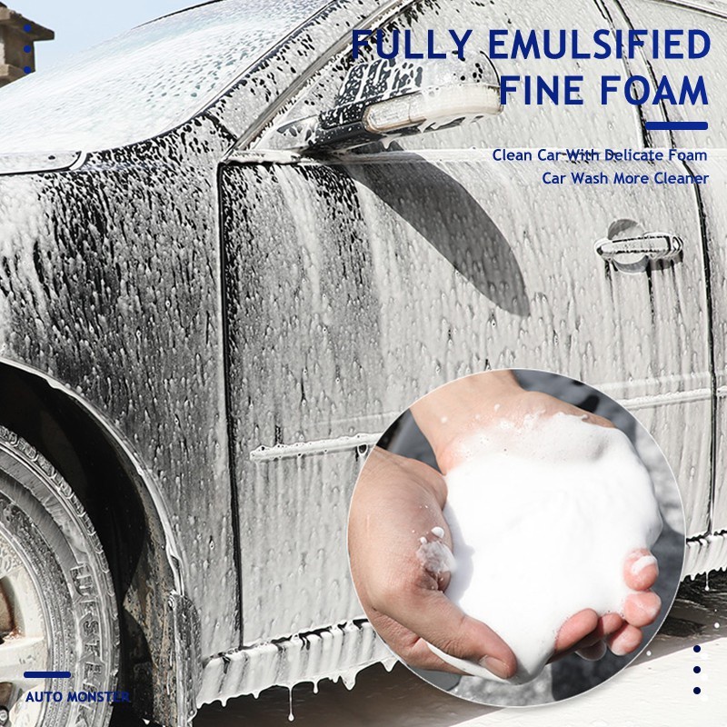 Bình Xịt Bọt Xà Phòng Rửa Xe Hơi Trong Suốt