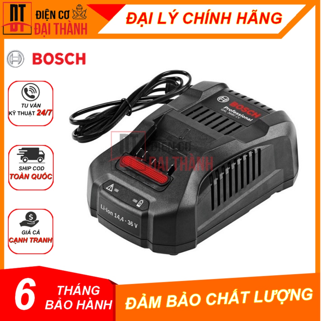 Sạc pin Bosch 14,4V - 36V GAL 3680 CV - 1600A004ZS