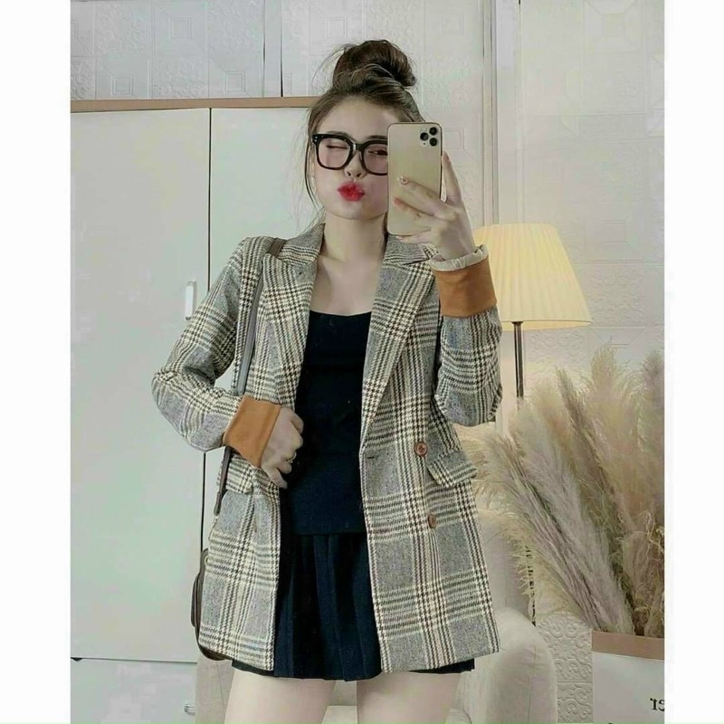 ÁO DẠ DÁNG DÀI PHONG CÁCH HÀN