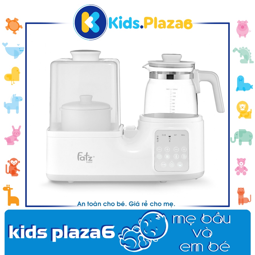 Máy Tiệt Trùng Sấy Khô, Hâm Nước Pha Sữa, Nấu Cháo Đa Năng FATZ BABY MULTIMAX 3 - FB9322SJ - Bảo hành 12 tháng