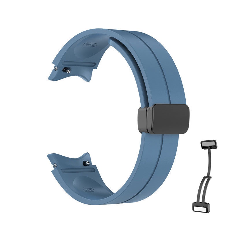 Dây Đeo Silicone Khóa Nam Châm Cho Đồng Hồ Thông Minh Samsung Galaxy Watch 5 / 4 44mm 40mm / Watch5 Pro 4 Classic 42 46mm