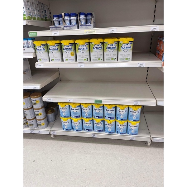 Sữa bột Aptamil Organic Anh hộp 800g đủ số 1 2 3!