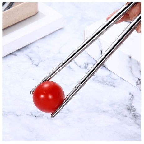 Bộ Muỗng Đũa Màu Hồng Inox 304 Cho Dân Văn Phòng, Sinh Viên, Đi Picnic Dã Ngoại Mocato