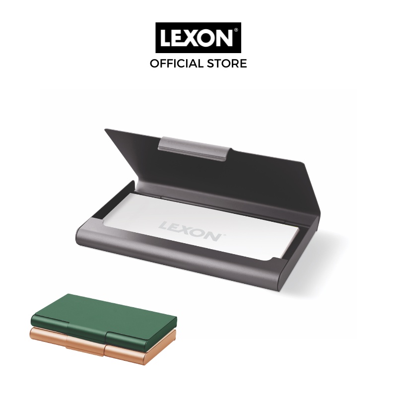 Hộp đựng danh thiếp, card visit LEXON kim loại - CARD BOX - Hàng chính hãng