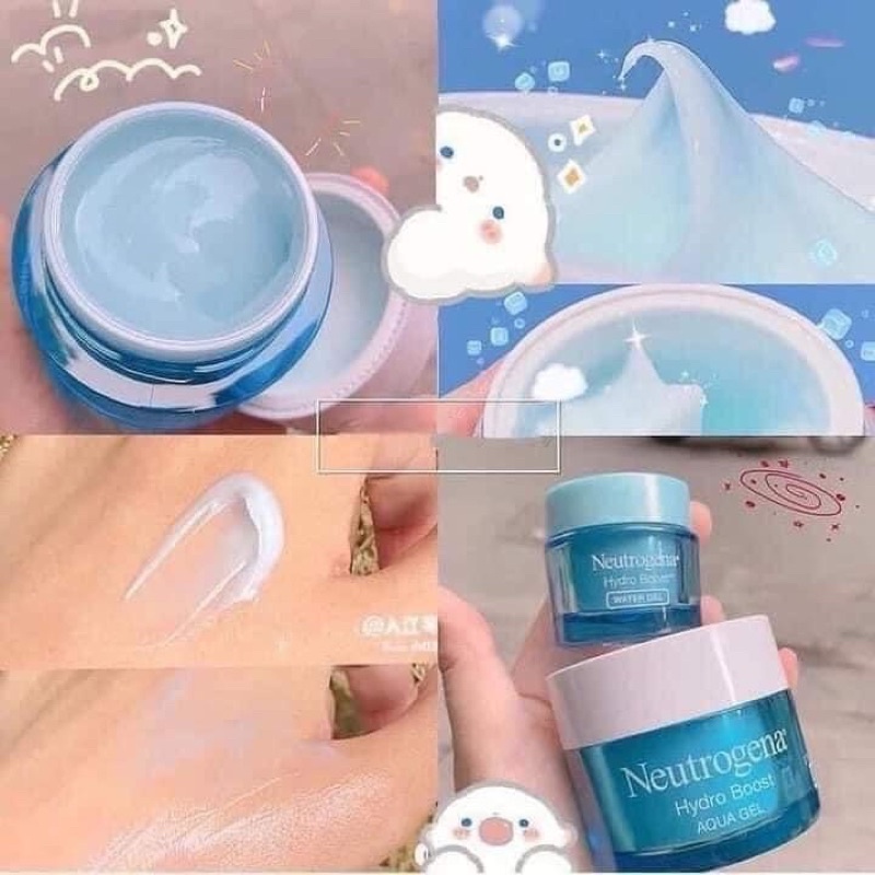 Kem Dưỡng Ẩm Cấp Nước NEUTROGENA Hydro Boost Aqua Cream/ Aqua Gel/ Skin Detox